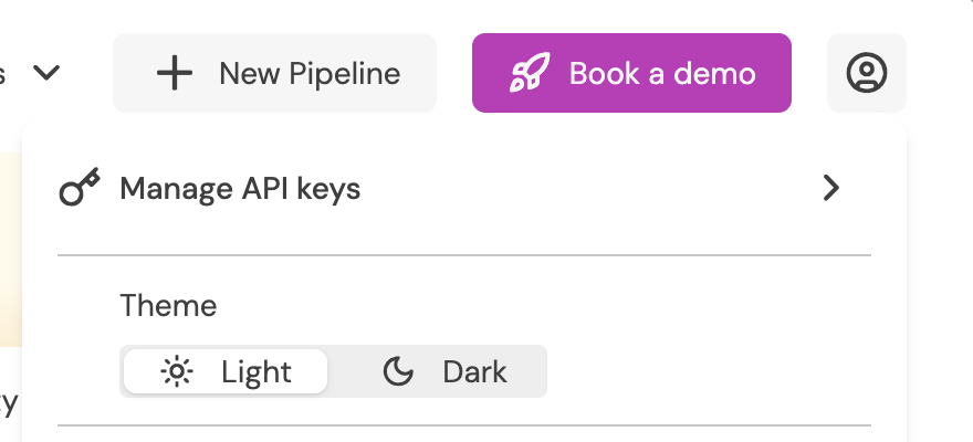 Create an API Key